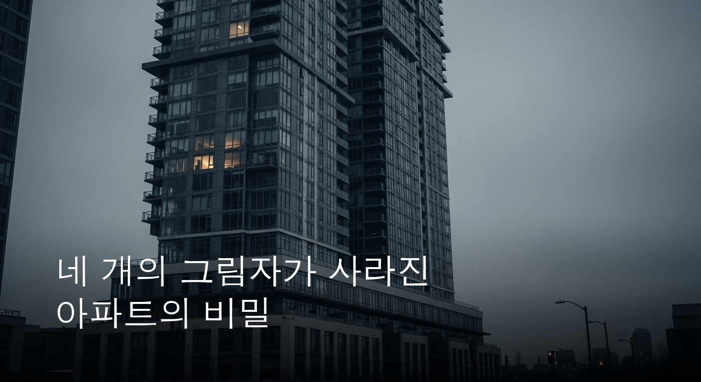 의정부 한 아파트에서 발생한 일가족 비극 네 명의 생명 사라져