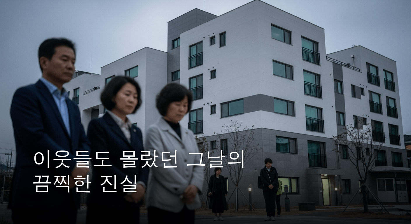 의정부 아파트의 섬뜩한 비극 일가족 넷 모두 숨진 채 발견돼 지역사회 충격
