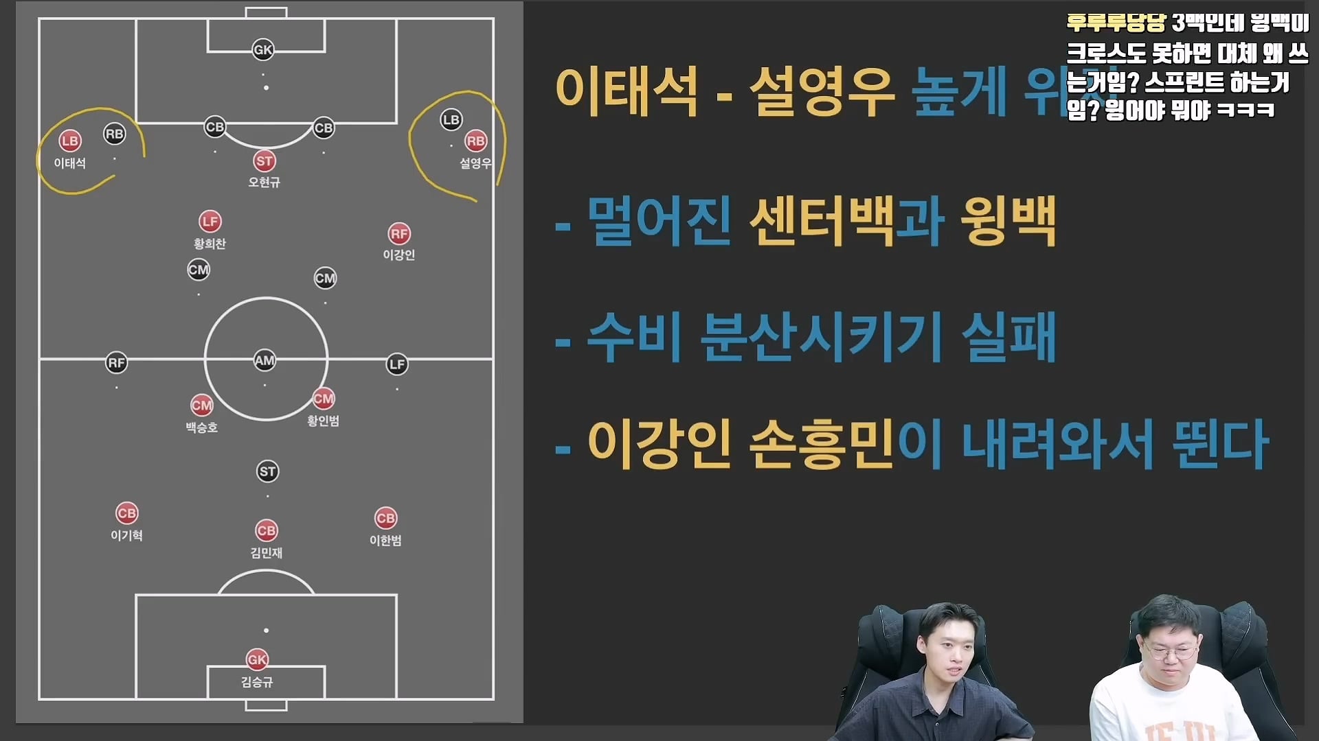 축구 유튜버가 설명하는 홍명보의 전술이 최악인 이유 16번째 이미지