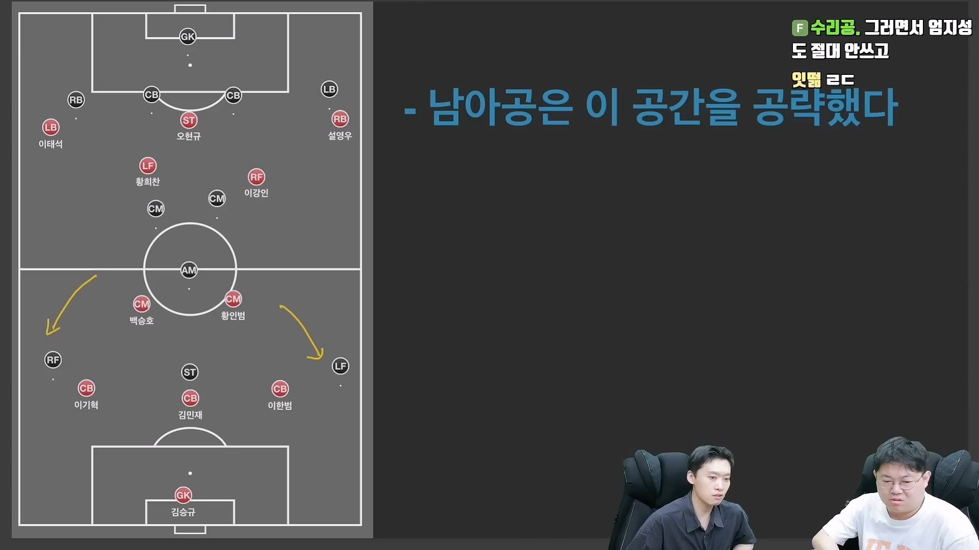 축구 유튜버가 설명하는 홍명보의 전술이 최악인 이유 18번째 이미지